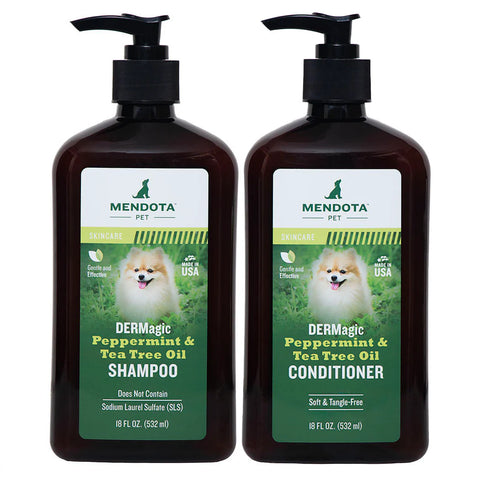 DERMagic Peppermint Shampoo & Conditioner Set